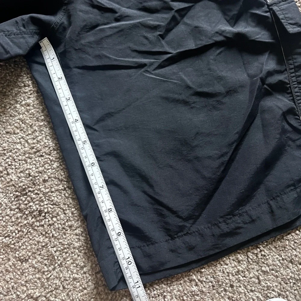 Vintage Nike Y2K Silver Tag‎ Athletic Shorts Cargo Black Medium (10-12) 0242